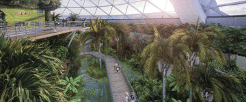 Rendering of Yaranga Botanical Gardens